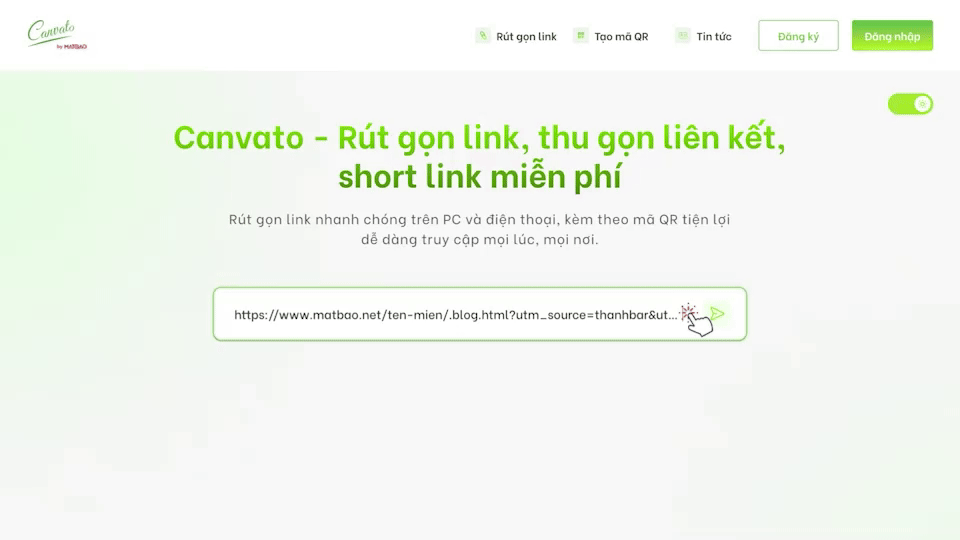 Rút gọn link