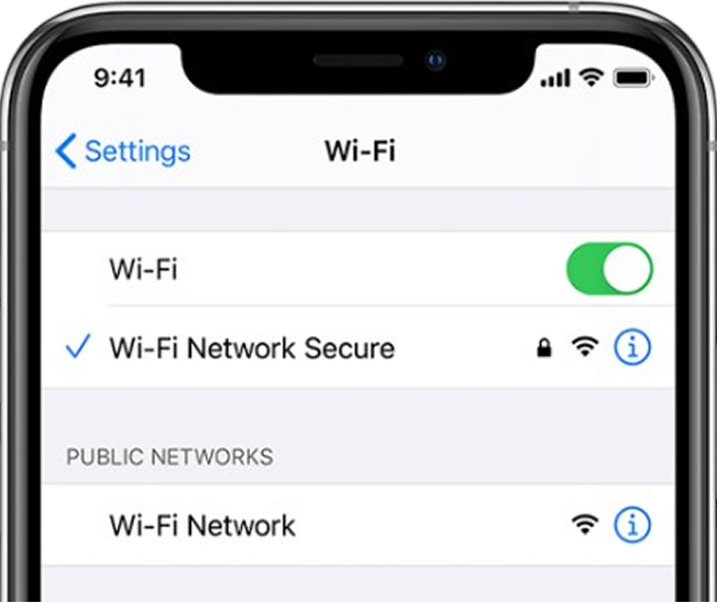 WiFi SSID example