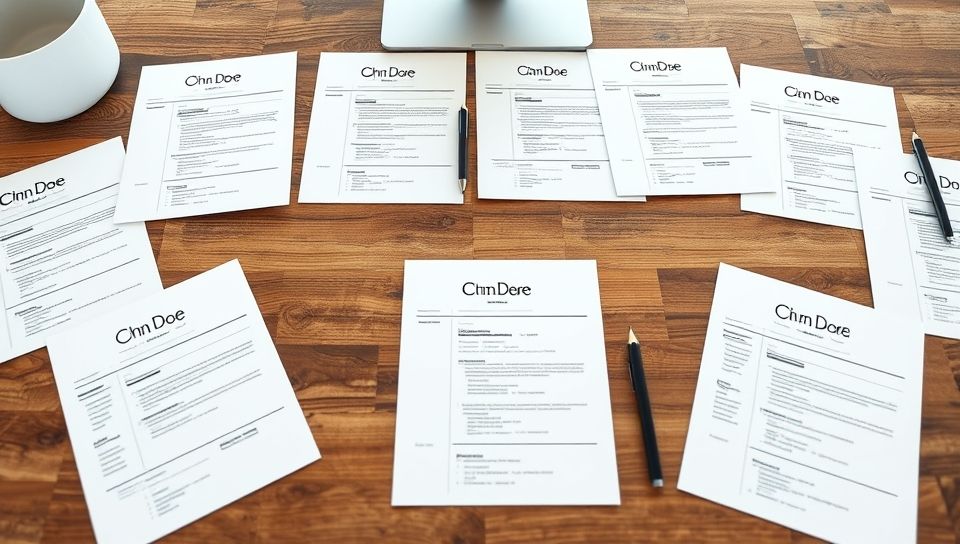 Bố cục và kiểu chữ CV