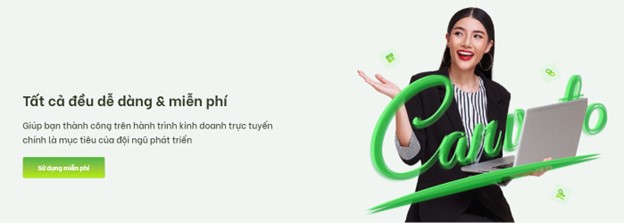 Tạo e card online miễn phí Canvato