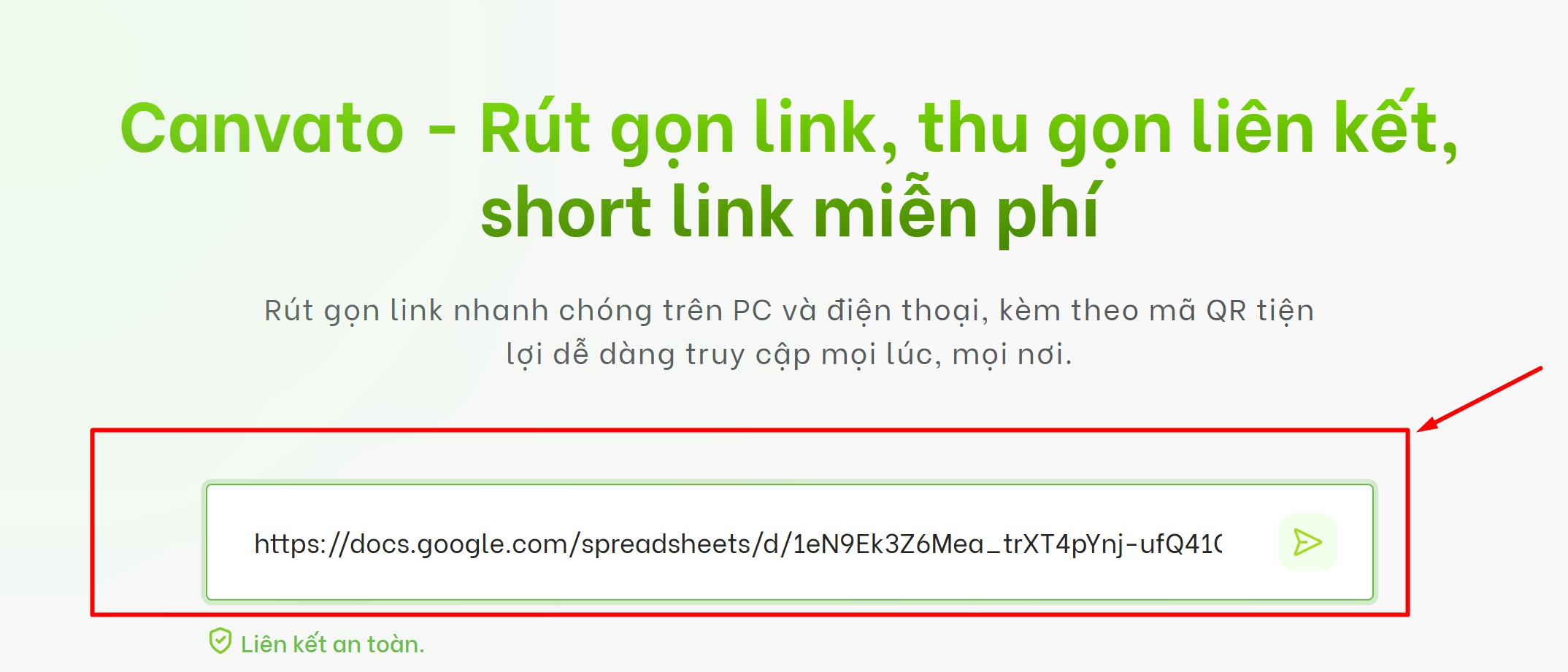 Cách rút gọn link Google Docs, Sheet, Drive