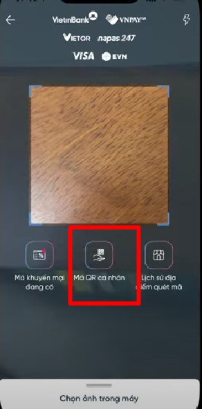 Tạo mã QR ngân hàng Vietinbank