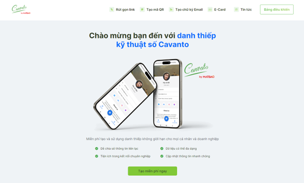 Tính năng tạo E-Card