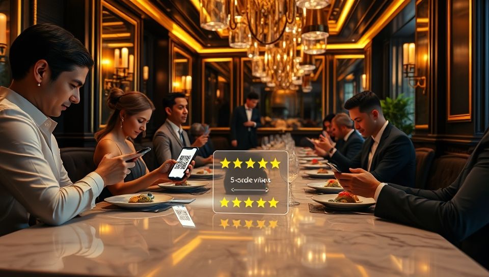 Danh thiếp điện tử trong nhà hàng & Cafe