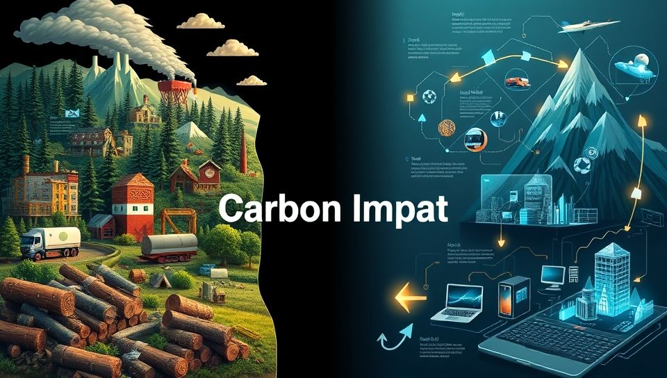 Hàm lượng carbon giữa danh thiếp giấy và danh thiếp điện tử