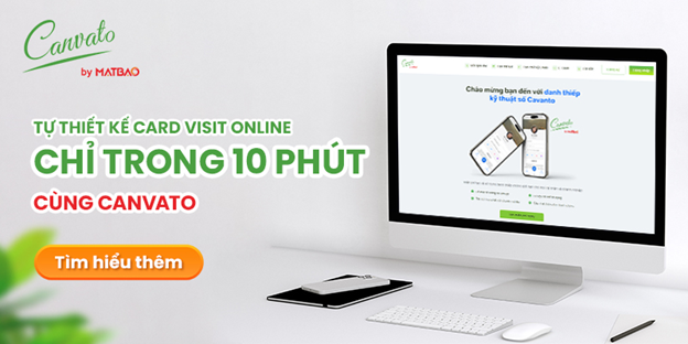 Tự Thiết Kế CARD VISIT ONLINE trong 10 PHÚT cùng CANVATO