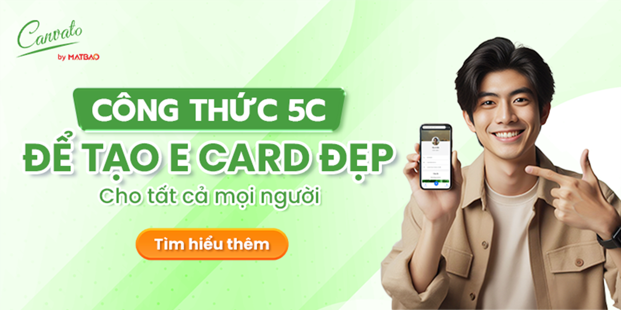 Công thức 5C để tạo E CARD đẹp cho tất cả ngành